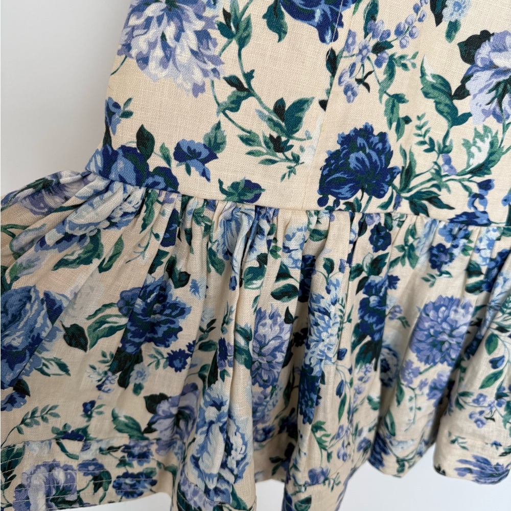 Zimmermann Moncur Flounce Mini Dress - Picture 6 of 8
